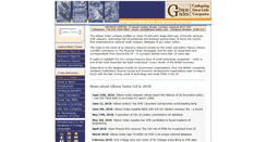 Desktop Screenshot of gibson-index.com